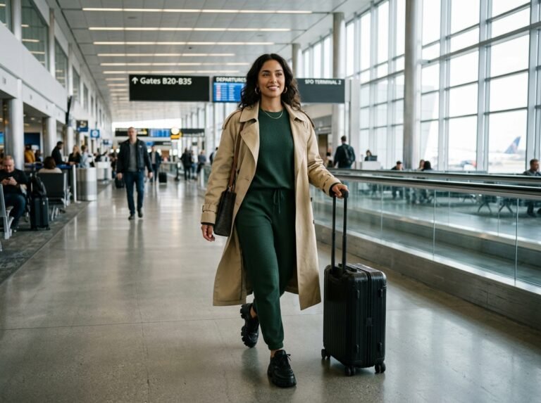 Airport Outfits for Women: 15 Comfortable and Chic Travel Looks