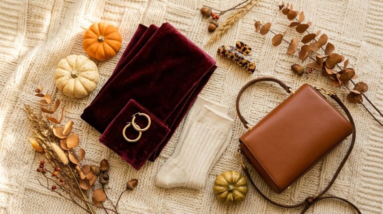 Thanksgiving Cozy Accessories Guide — Every Soft Detail, Head to Toe