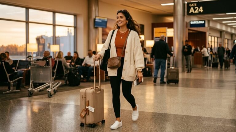 Thanksgiving Airport Outfit — What to Wear When Everyone Is Flying Home