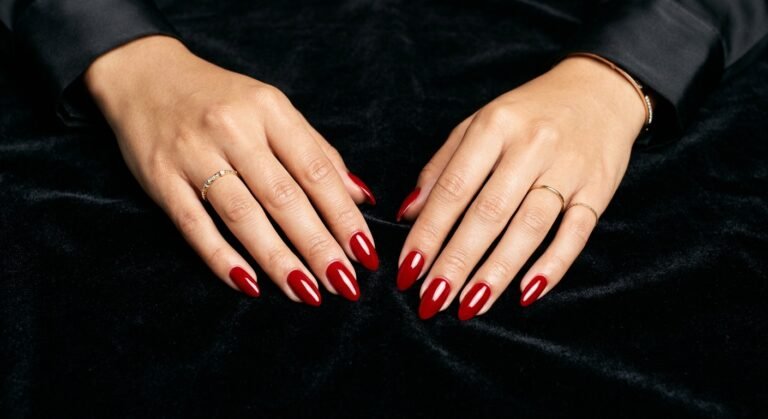 21 Classy Red Nails: Timeless Styles and Trendy Manicure Ideas