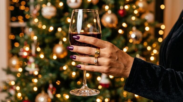 Christmas Plum Nail Trend 2026 — The Deep Purple Taking Over Holiday Nails