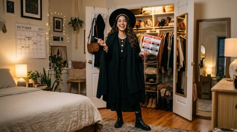 Last Minute Halloween Costumes From Your Own Closet — Ready in 30 Minutes