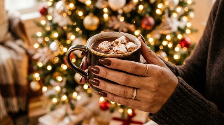 Chocolate Is the Christmas Nail Color of 2026 — Here’s How to Wear It