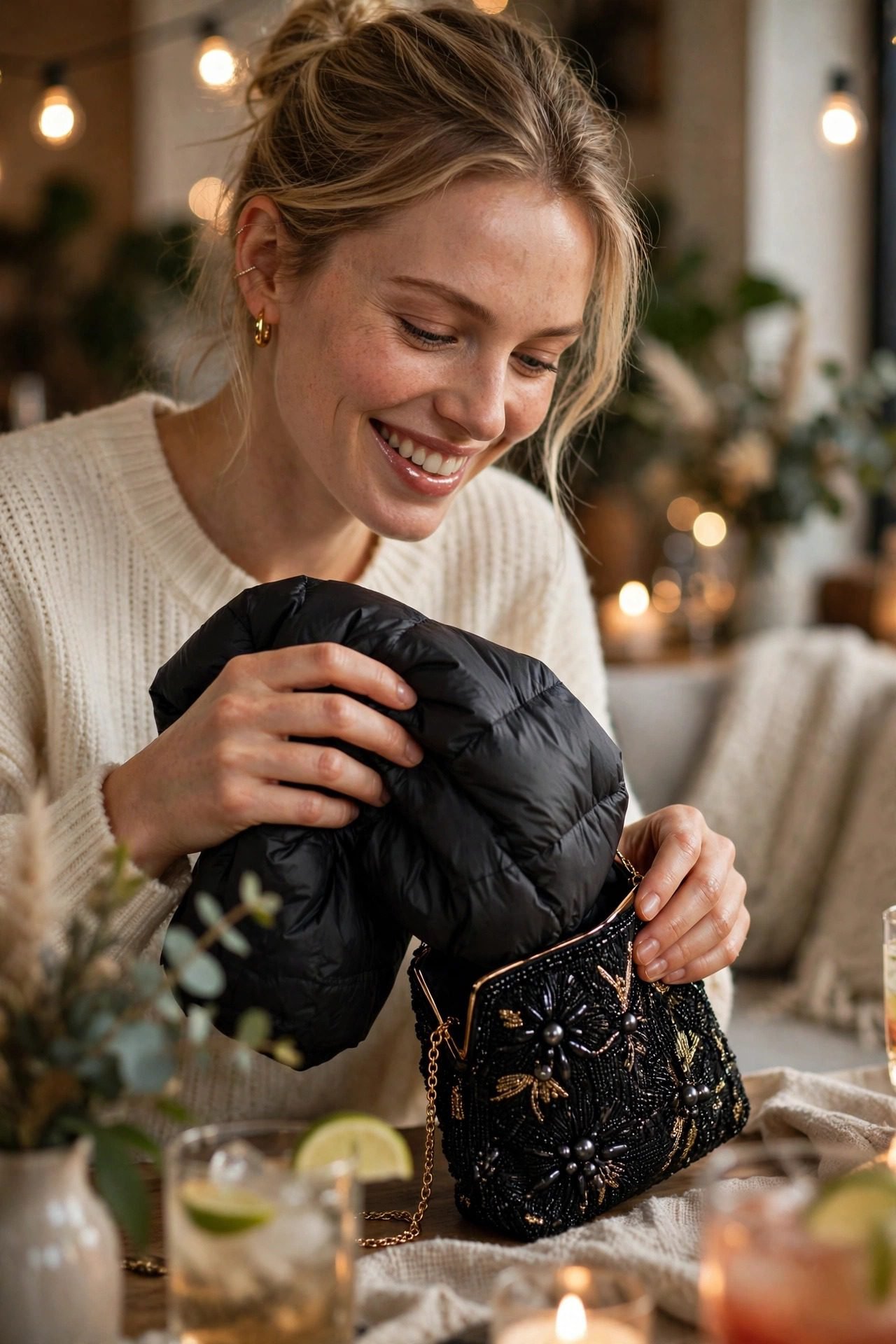 Look 9 — The Packable Puffer