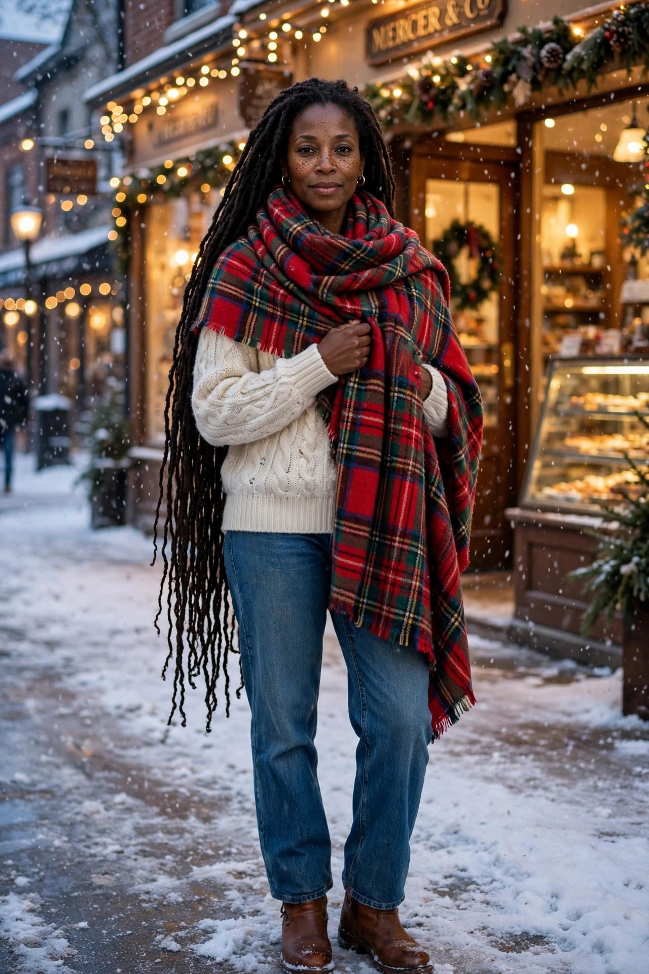 christmas sweater the scarf hero