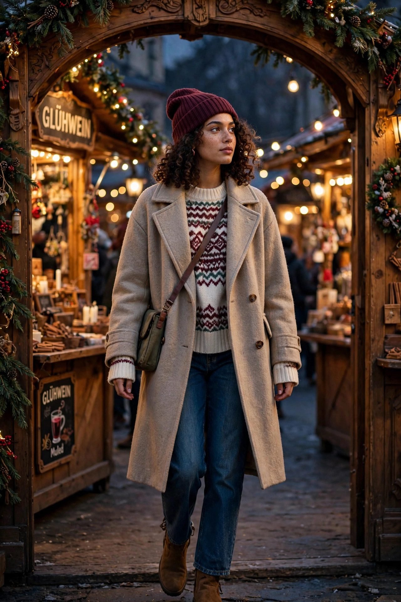 christmas market outfit the fair isle standard