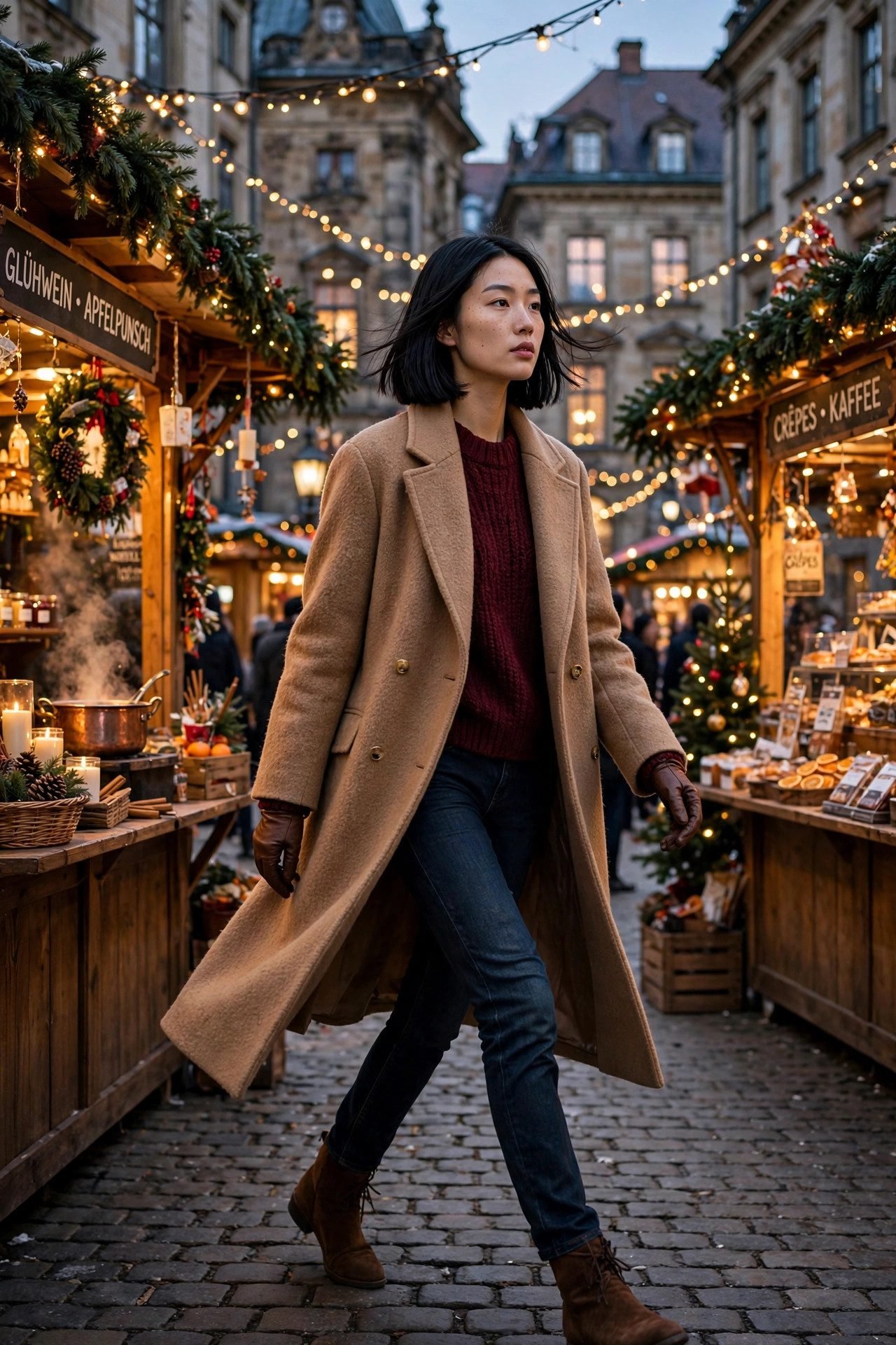christmas market outfit the camel classic