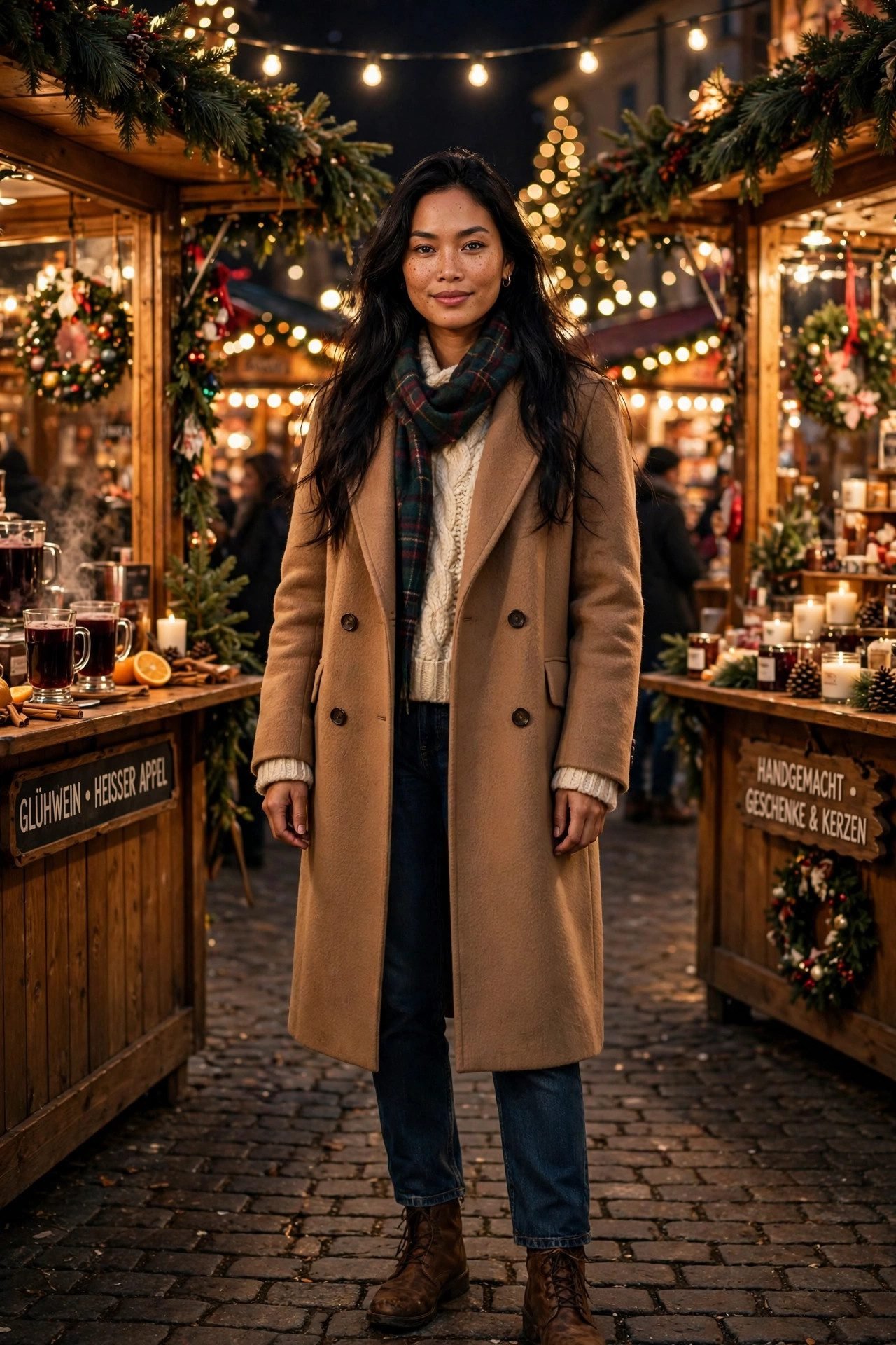 christmas market outfit final festive look — read the map, wear the stack