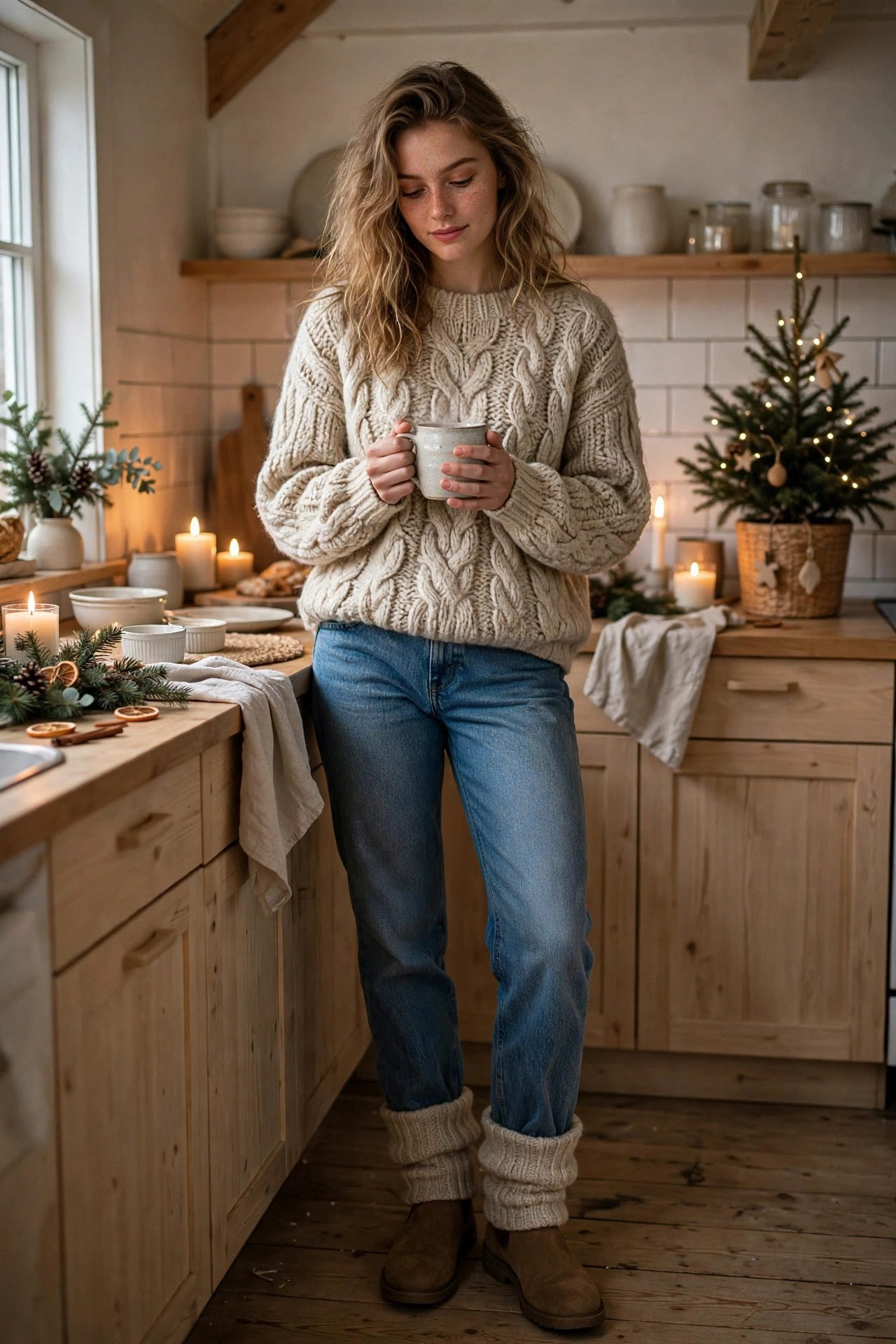 christmas outfits aesthetic the hygge set