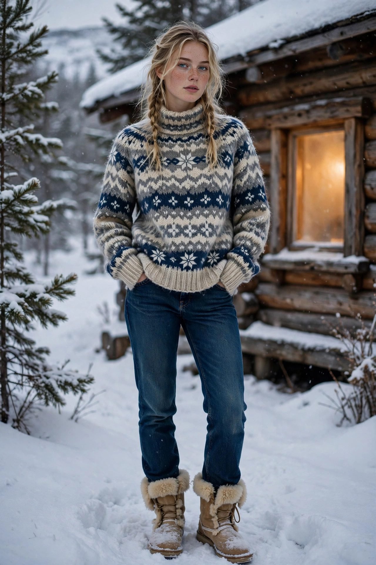 christmas outfits aesthetic the nordic stripe