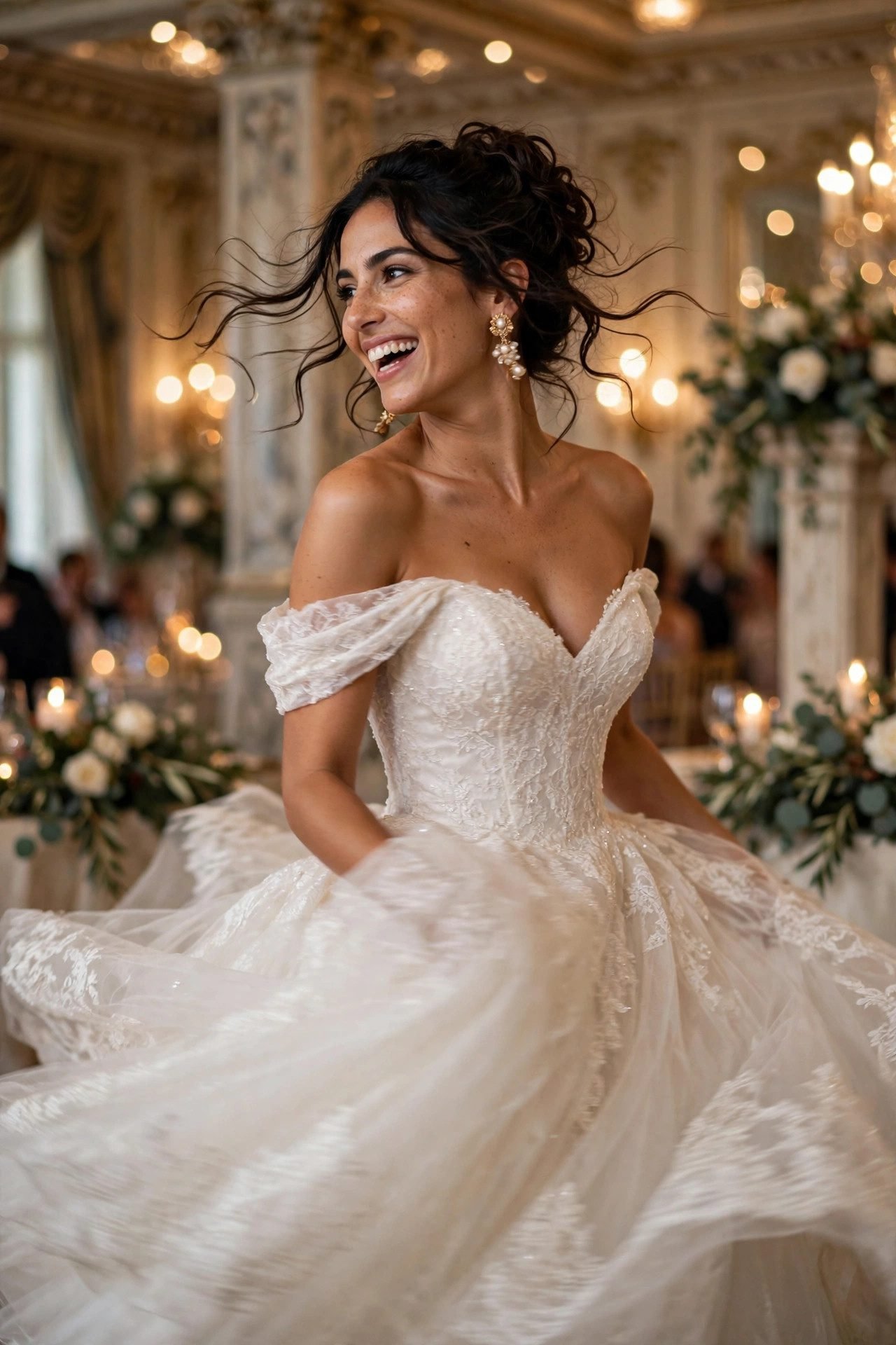 wedding dresses — The Off-Shoulder Classic