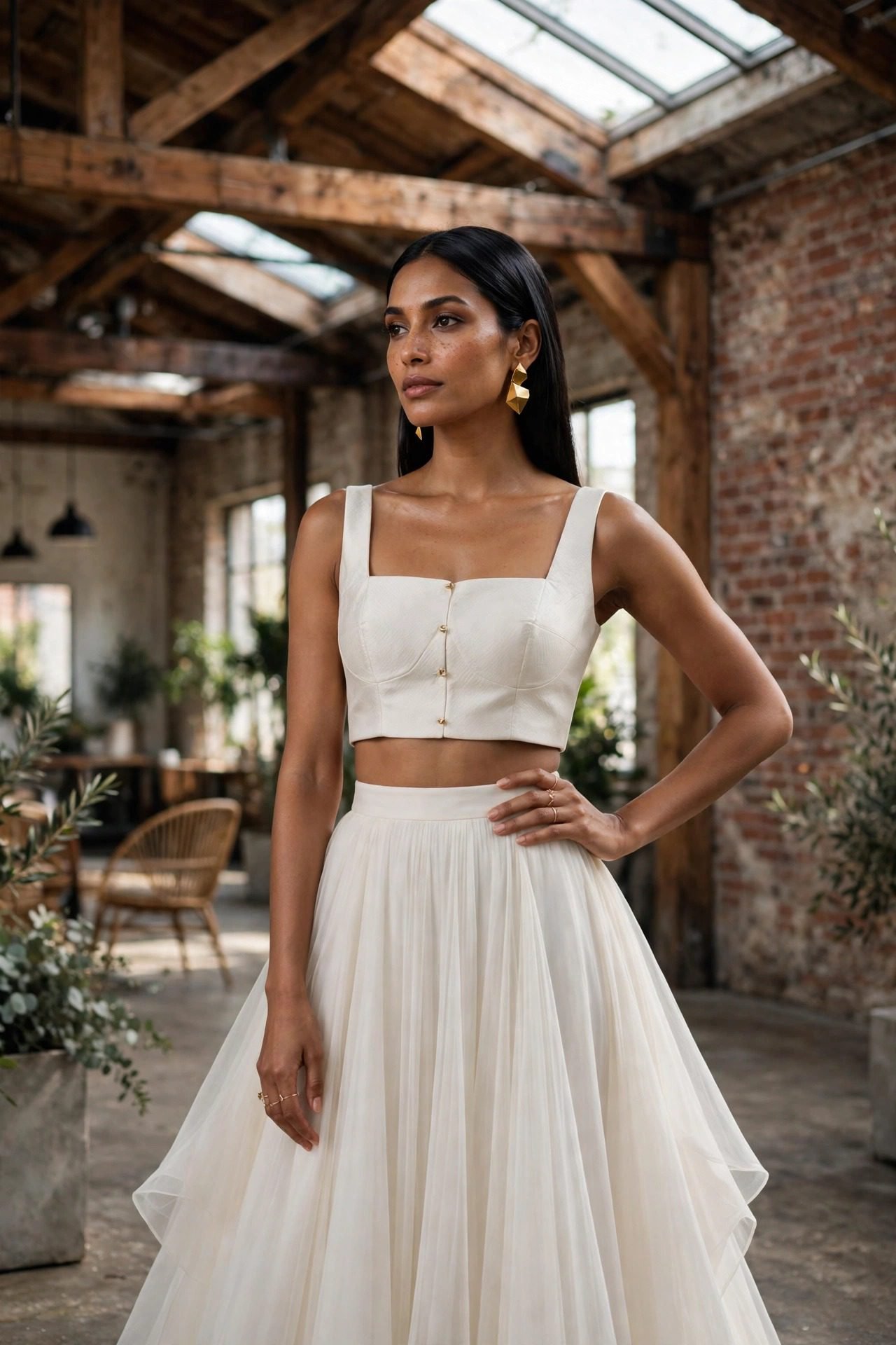 wedding dresses — The Two-Piece Modern