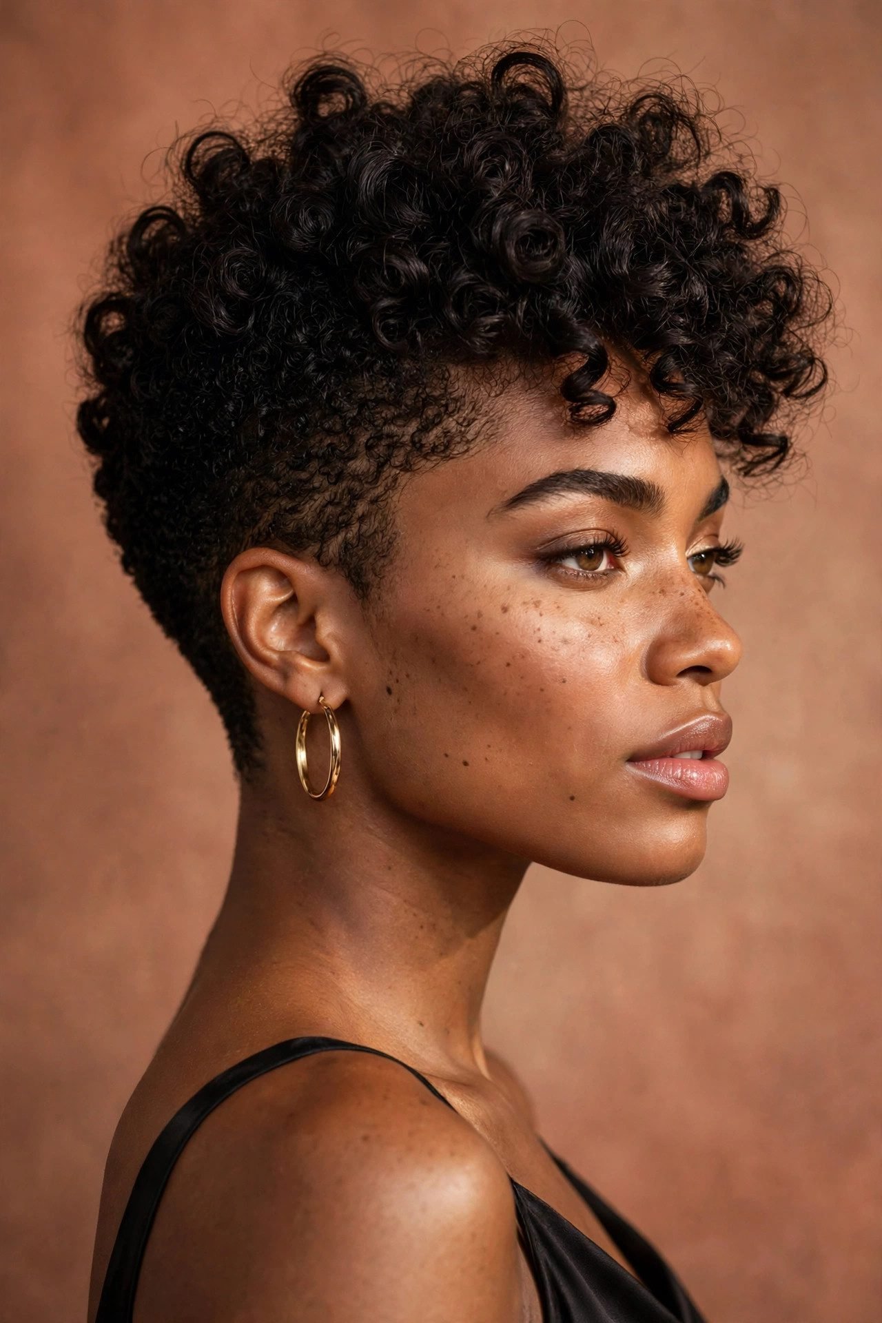 curly hairstyles — The Tapered Cut