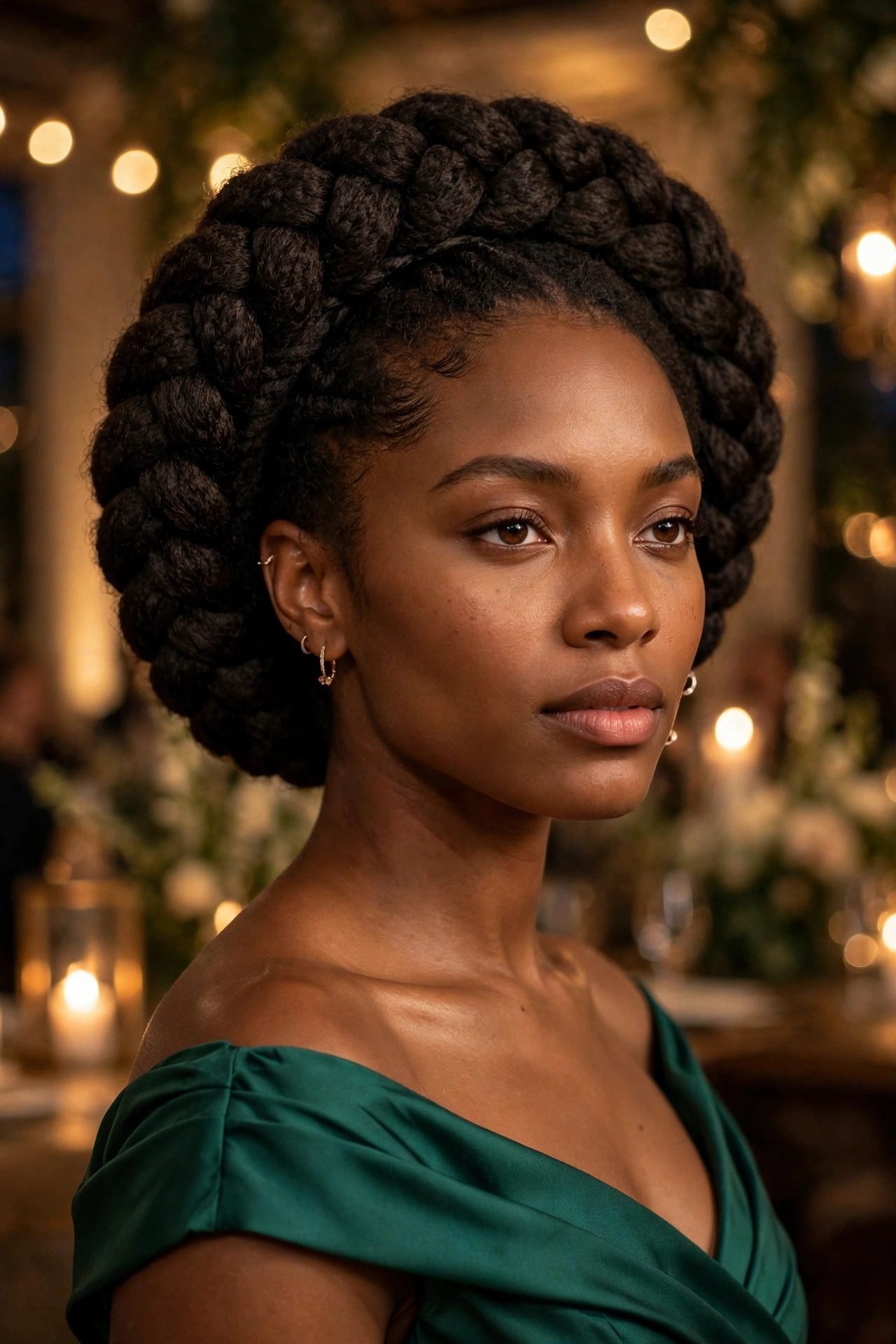 braided hairstyles — The Halo Braid