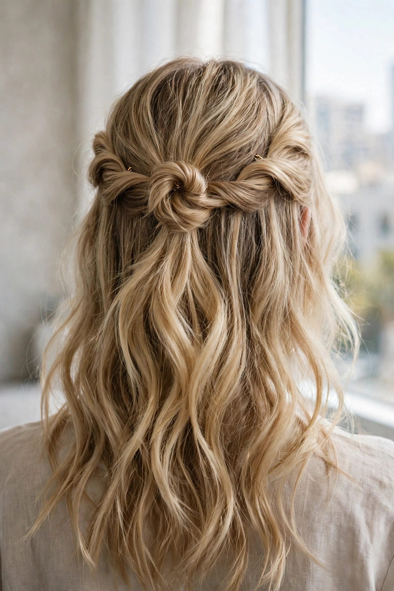 cute hairstyles — The Front-Twist Pair