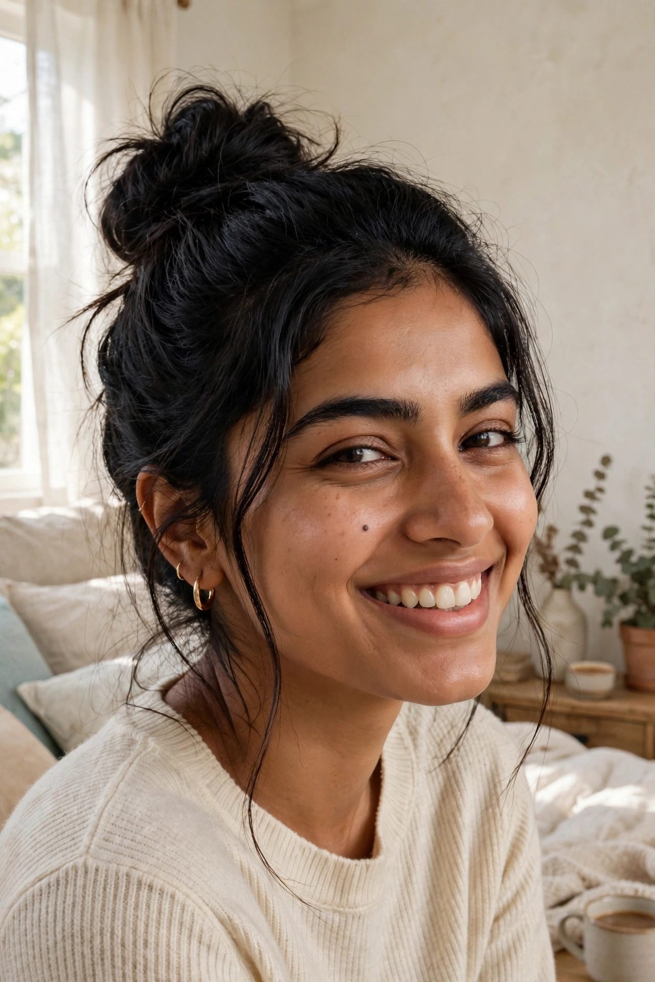 cute hairstyles — The Messy Bun, Done Properly