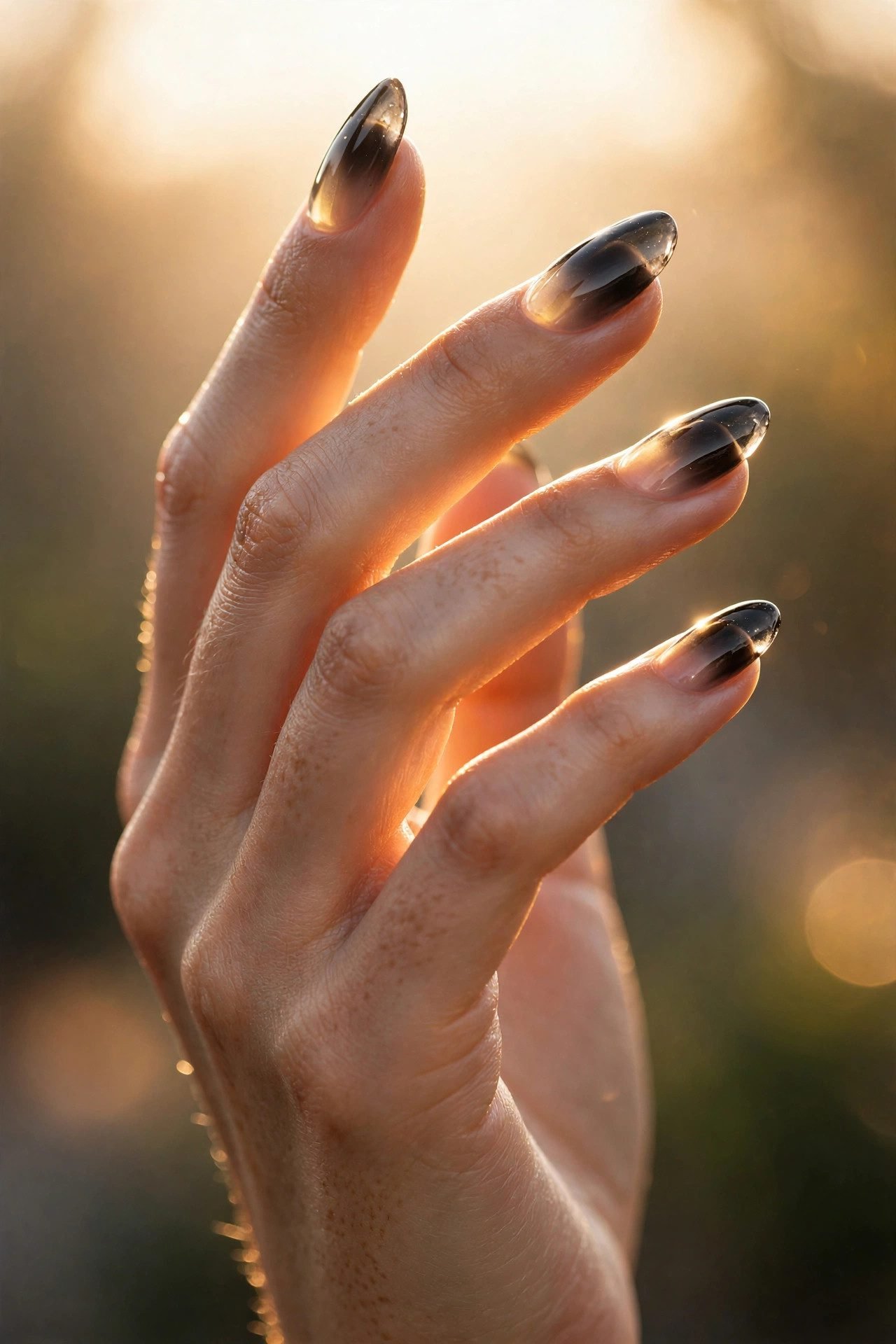 black nails — The Jelly Black