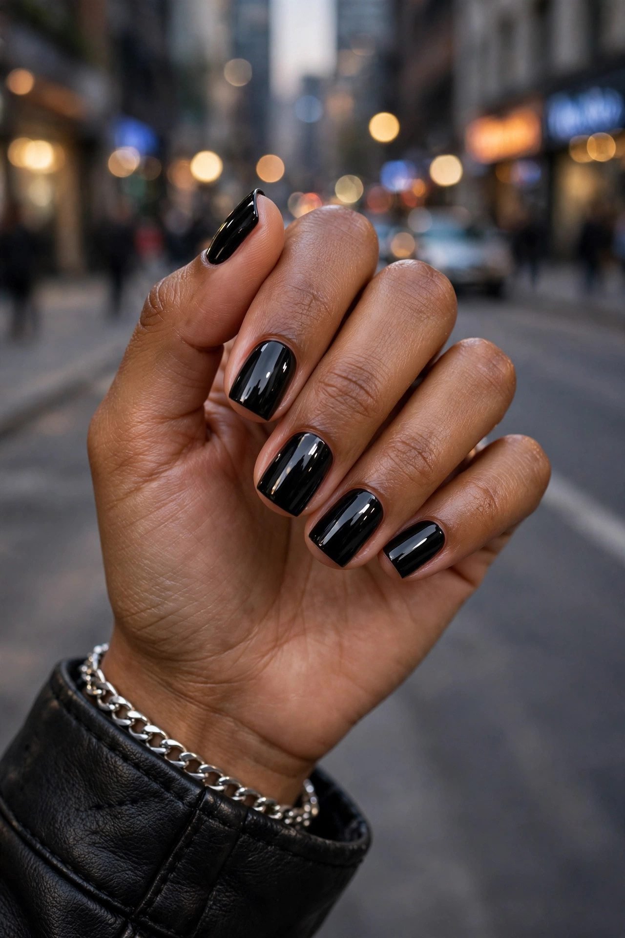 black nails — The Glossy Square