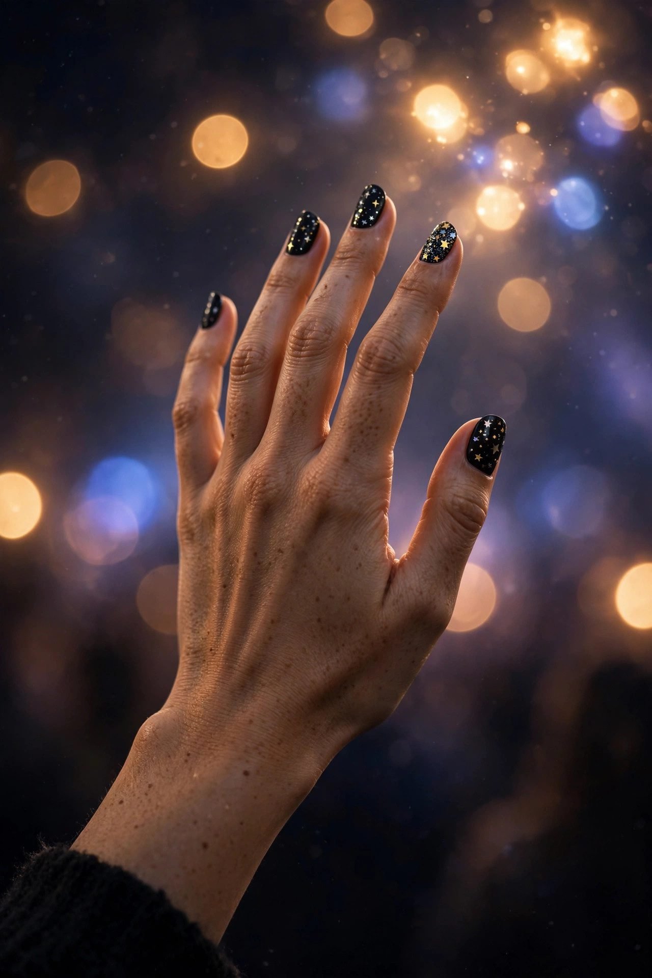 black nails — The Star Scatter