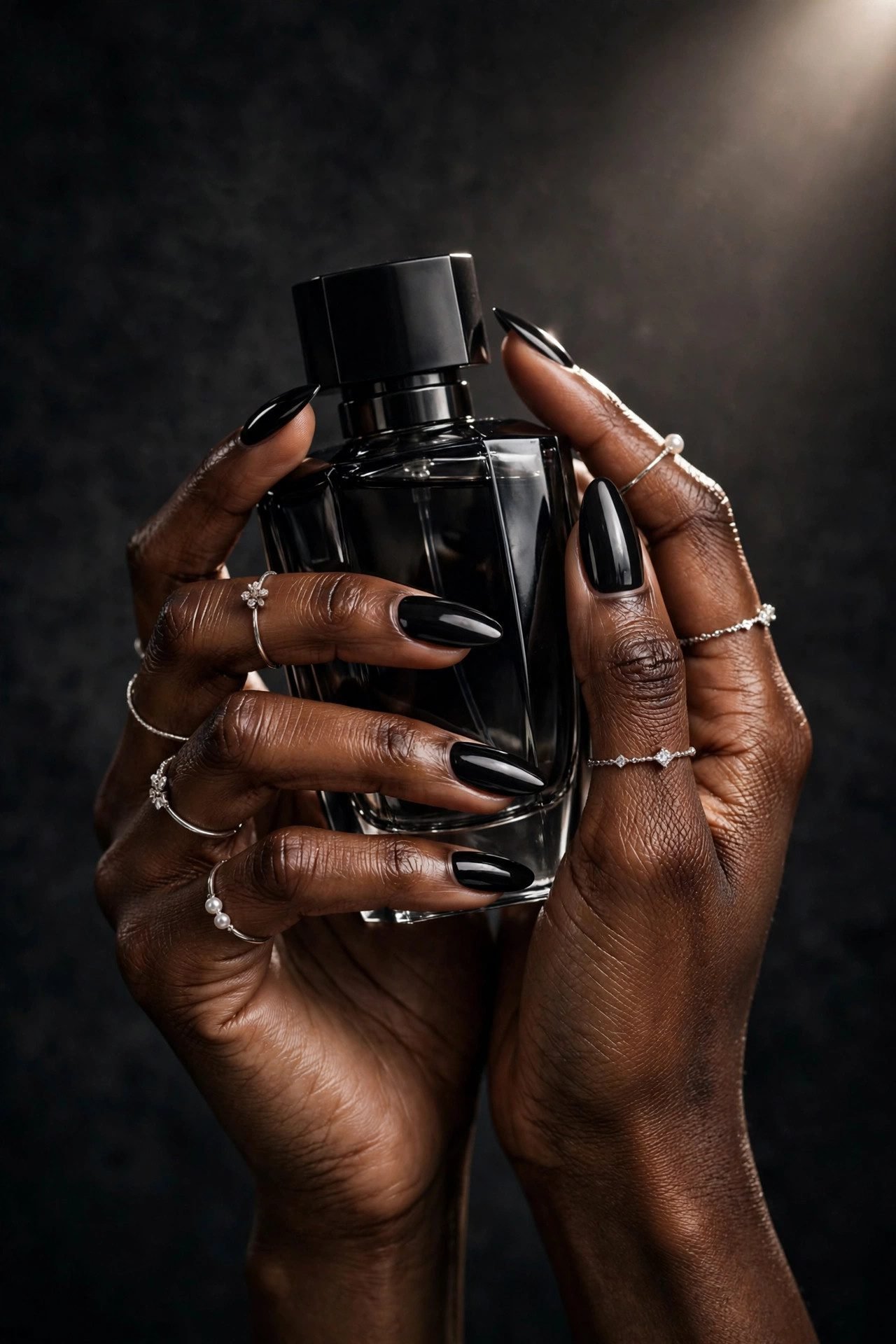black nails ideas and inspiration