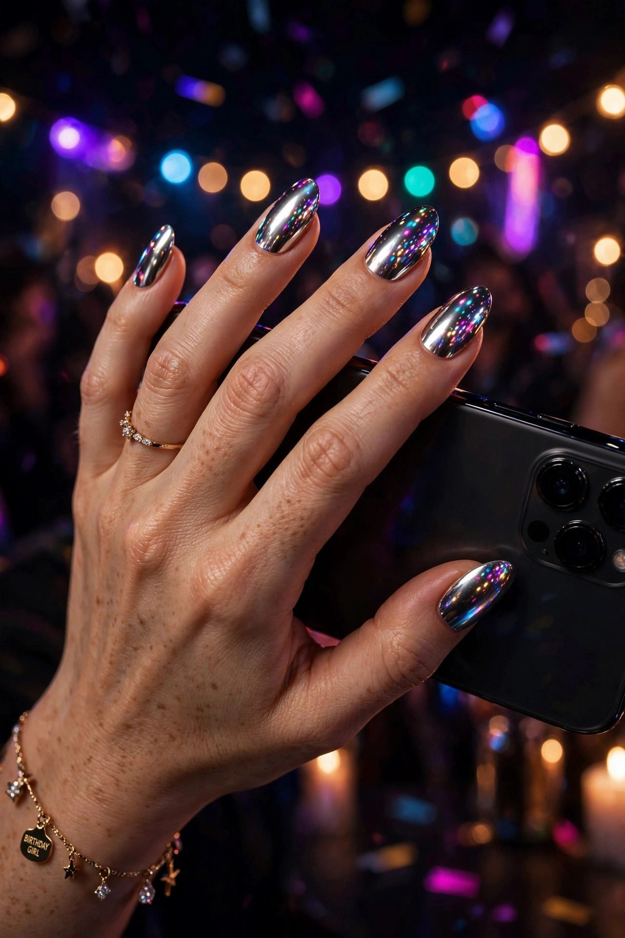 birthday nails — The Chrome Flash