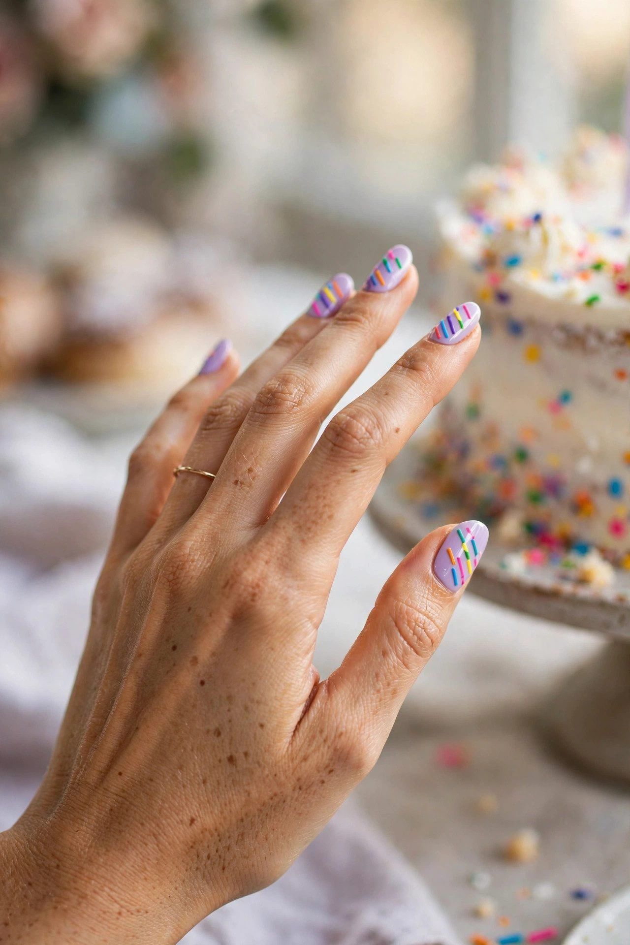 birthday nails — The Sprinkle Set