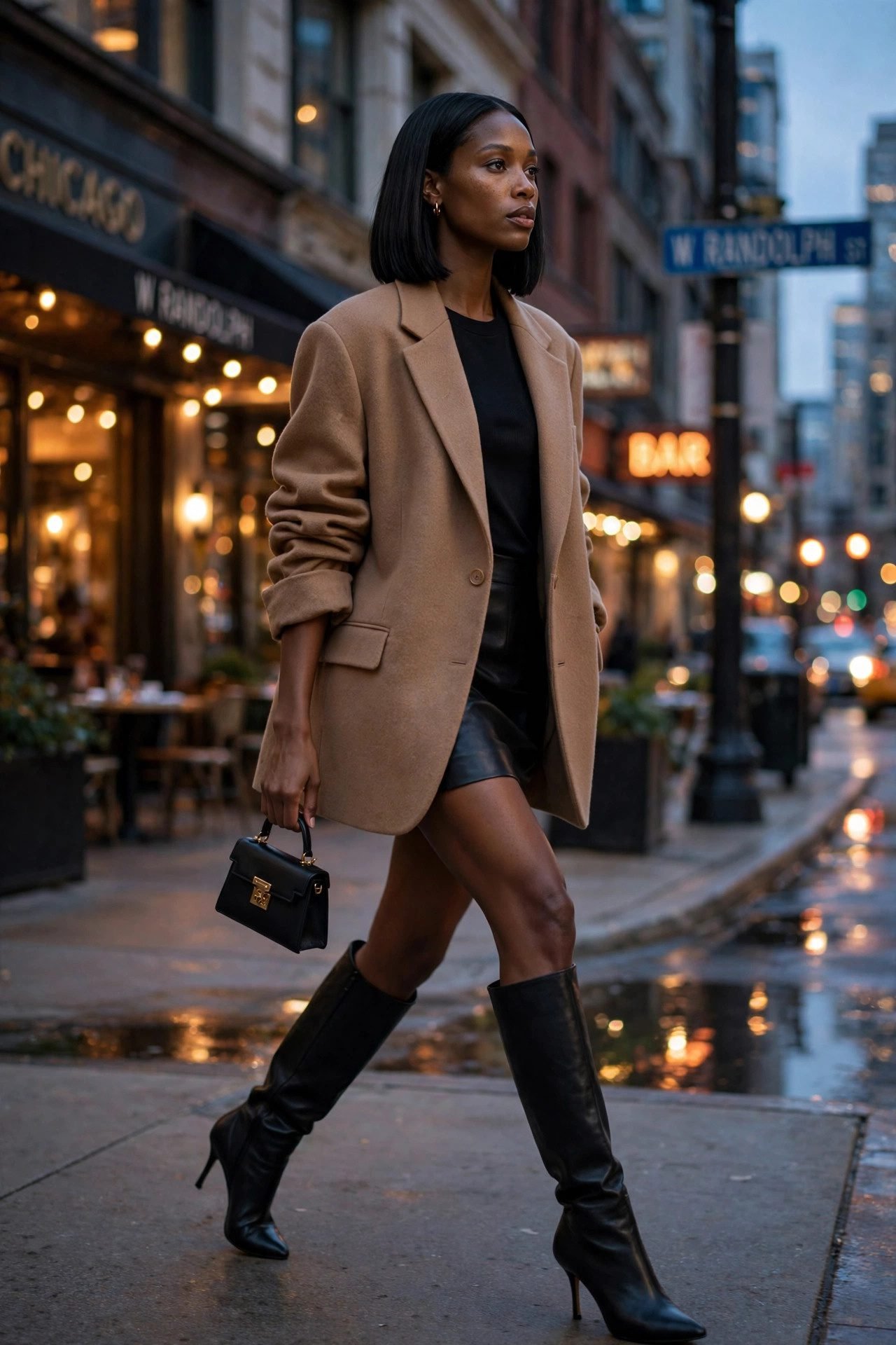 skirt outfits — The Blazer Mini