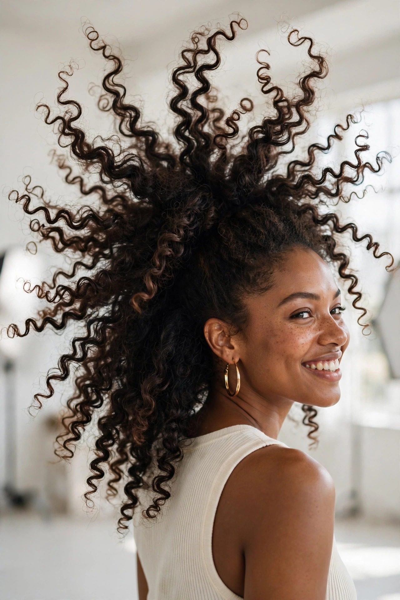 ponytail hairstyles — The Curly Fountain