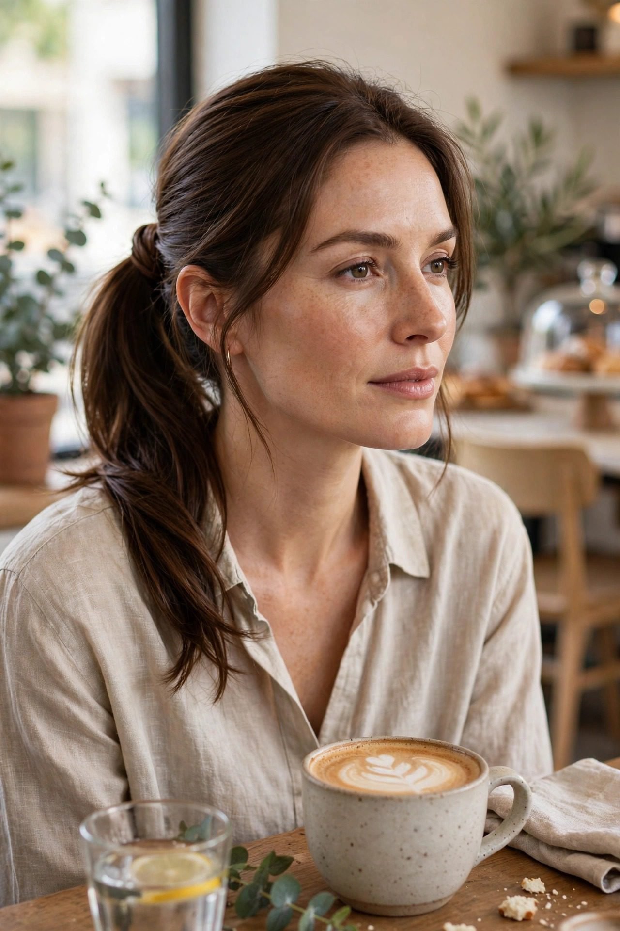 ponytail hairstyles — The Classic Mid, Properly
