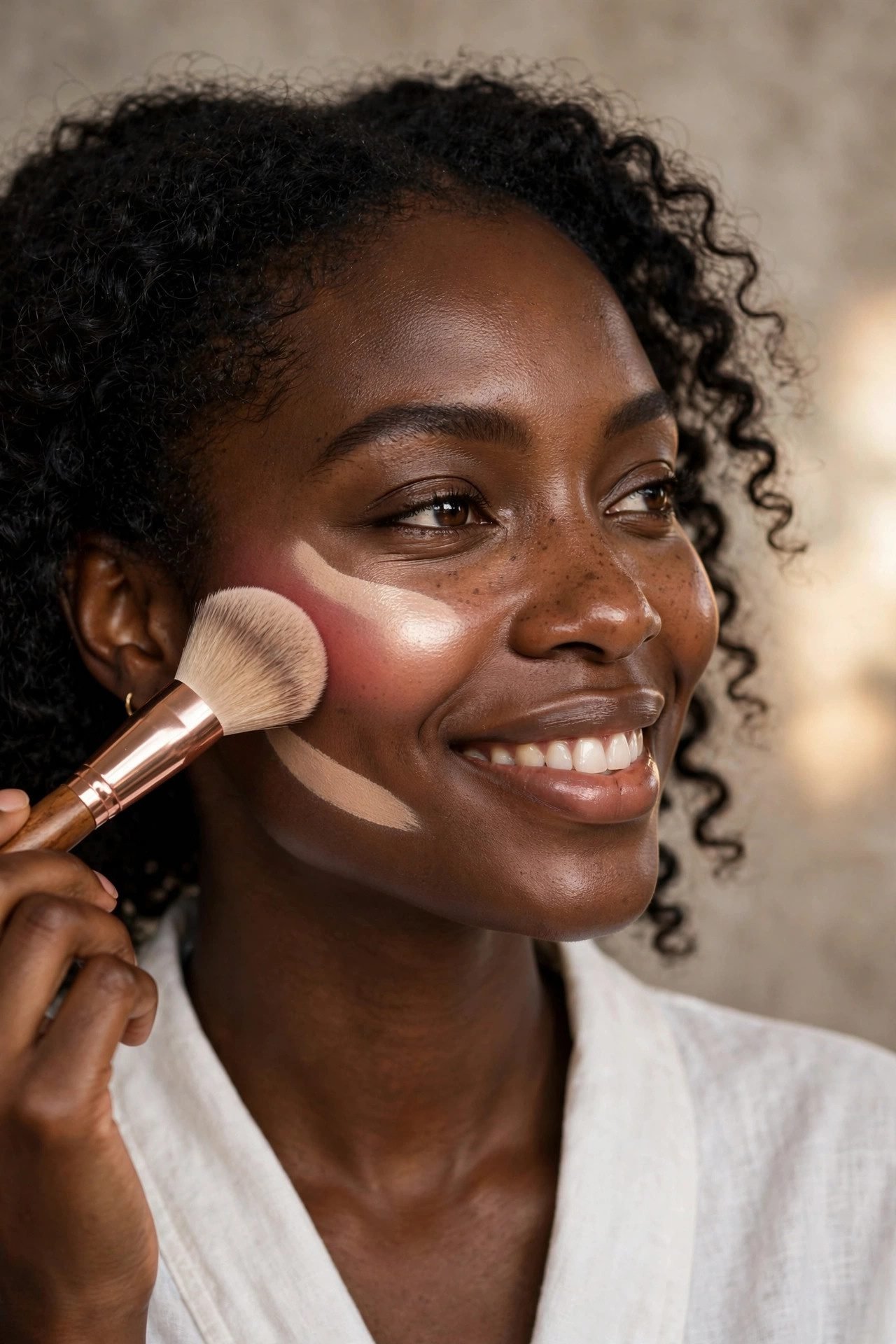 makeup tutorial — Contour, Blush & Highlight: The Dimension Trio