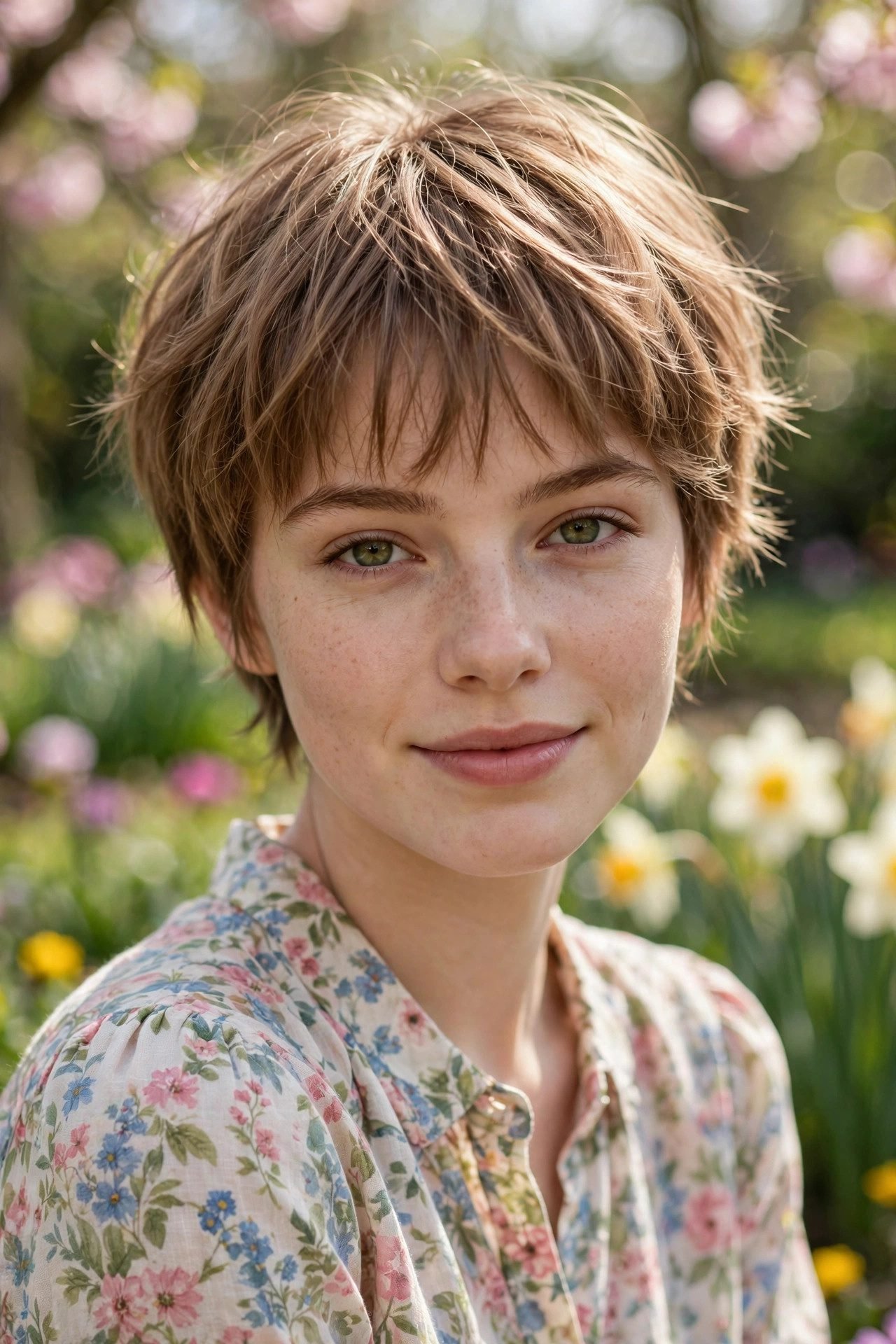 pixie cut — The Wispy Fringe Pixie