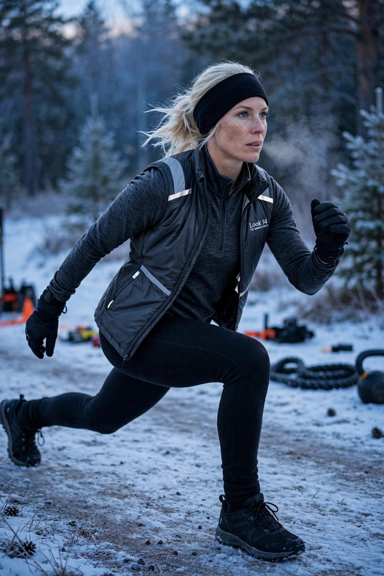gym outfit — The Winter Shield