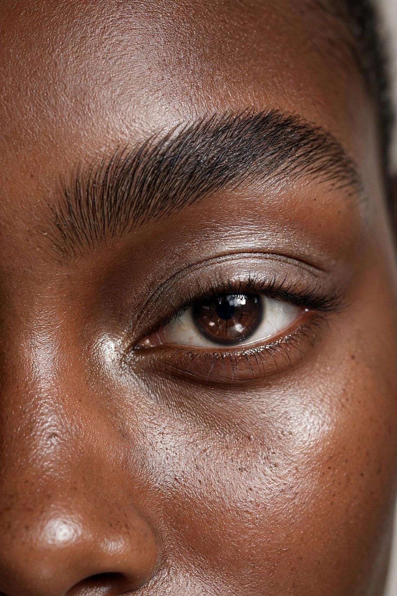 eye makeup — The Feathered Brow Frame