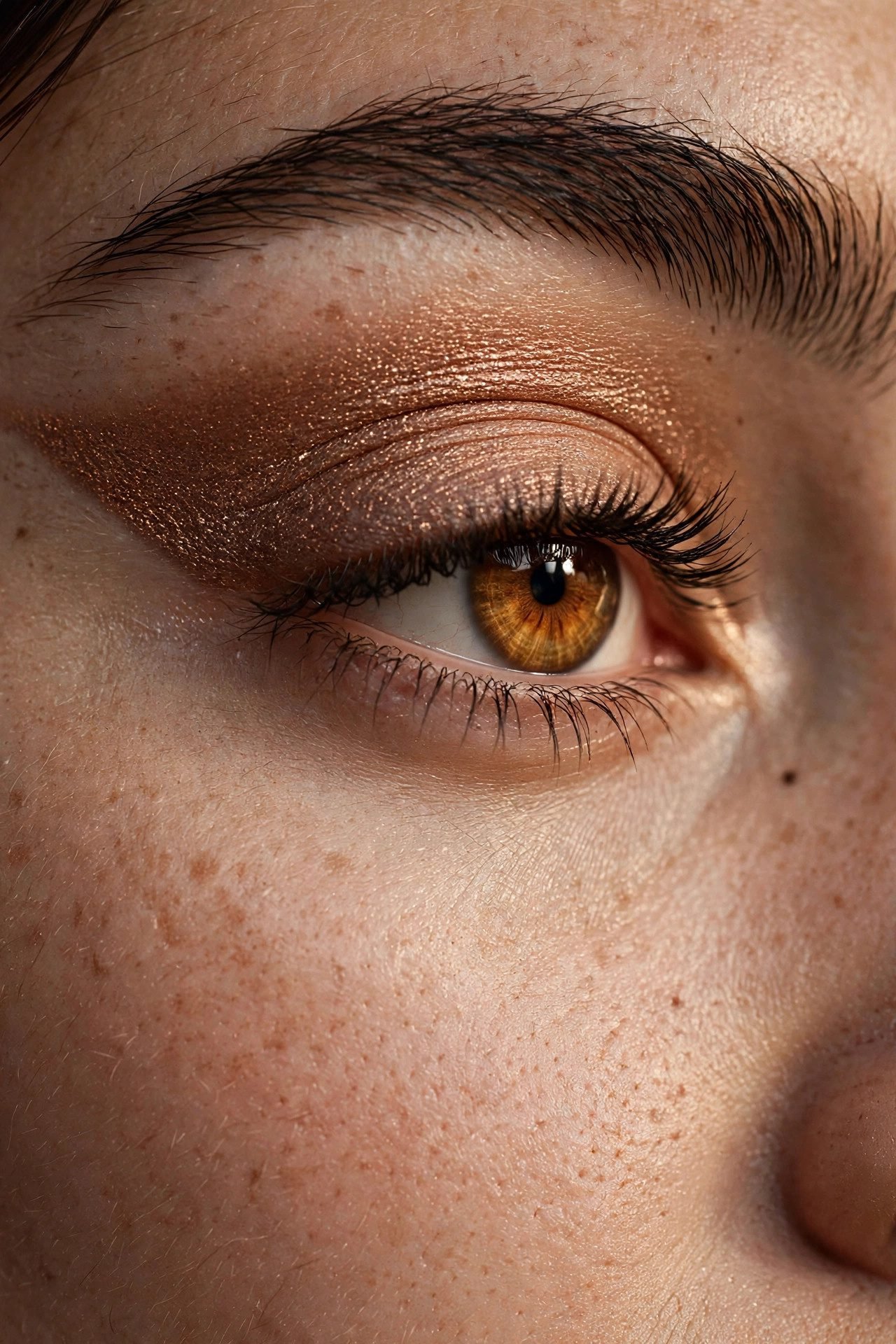 eye makeup — The Bronze Streak