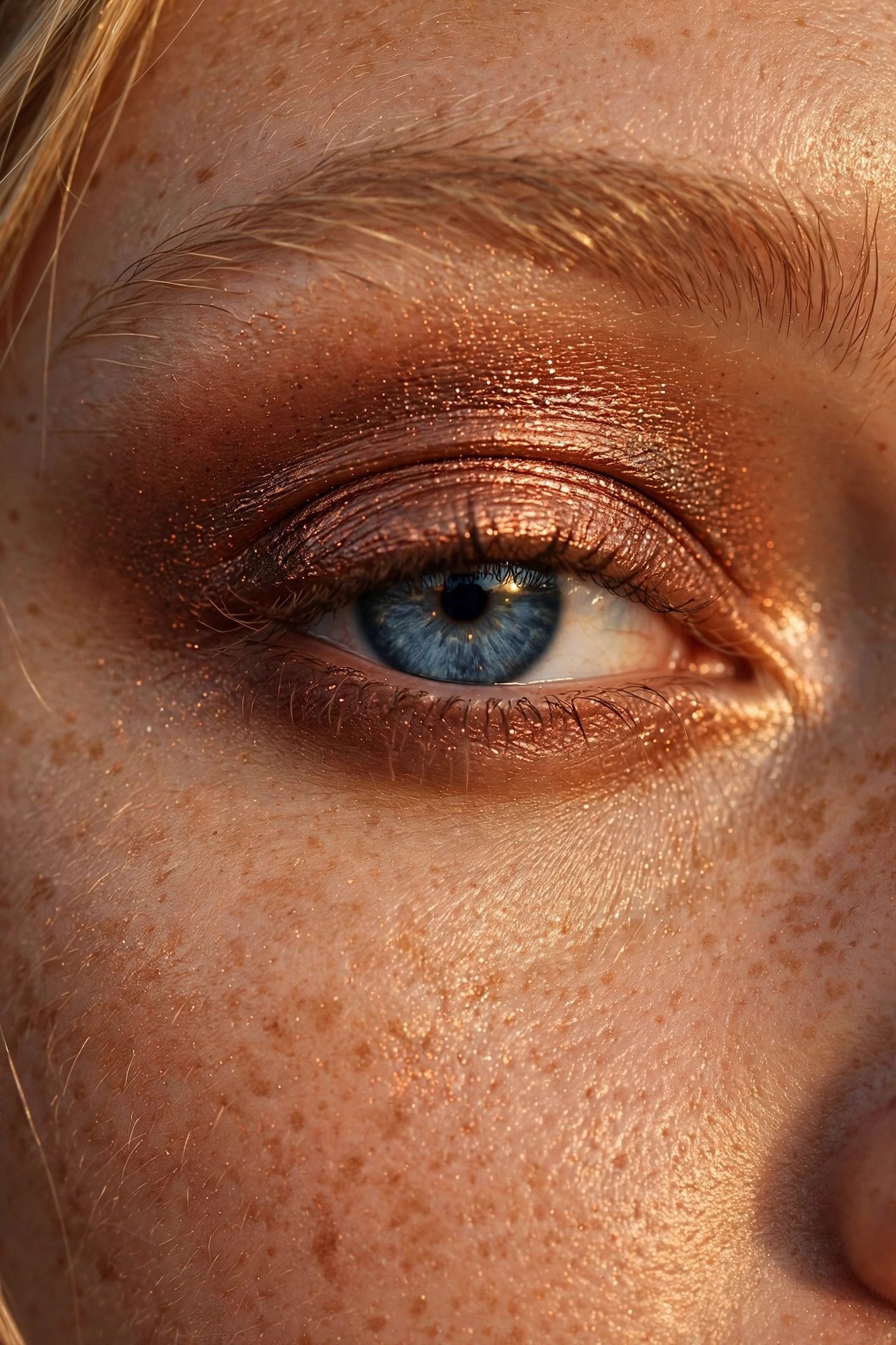 eye makeup — The Copper Smoke