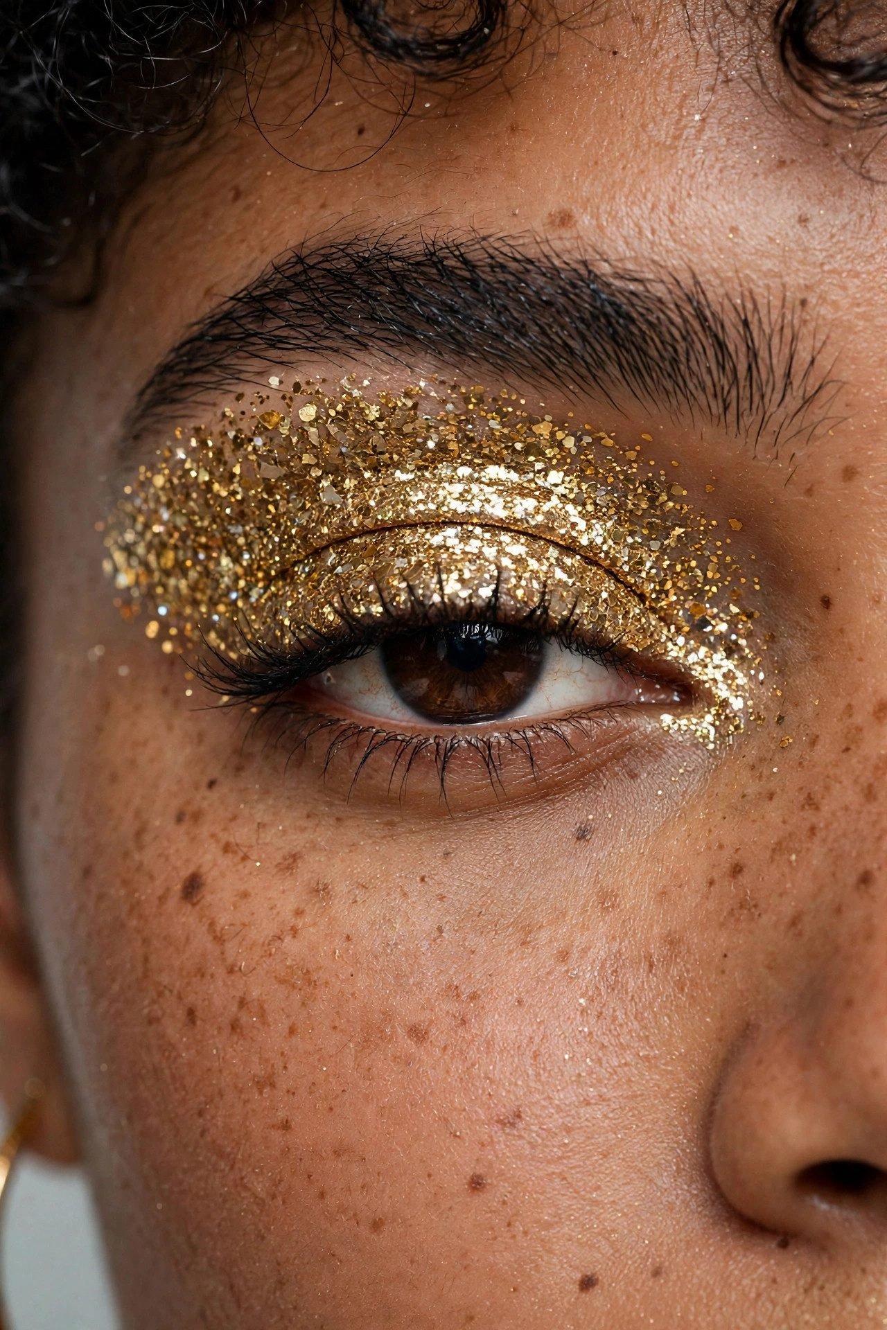 eye makeup — The Glitter Lid