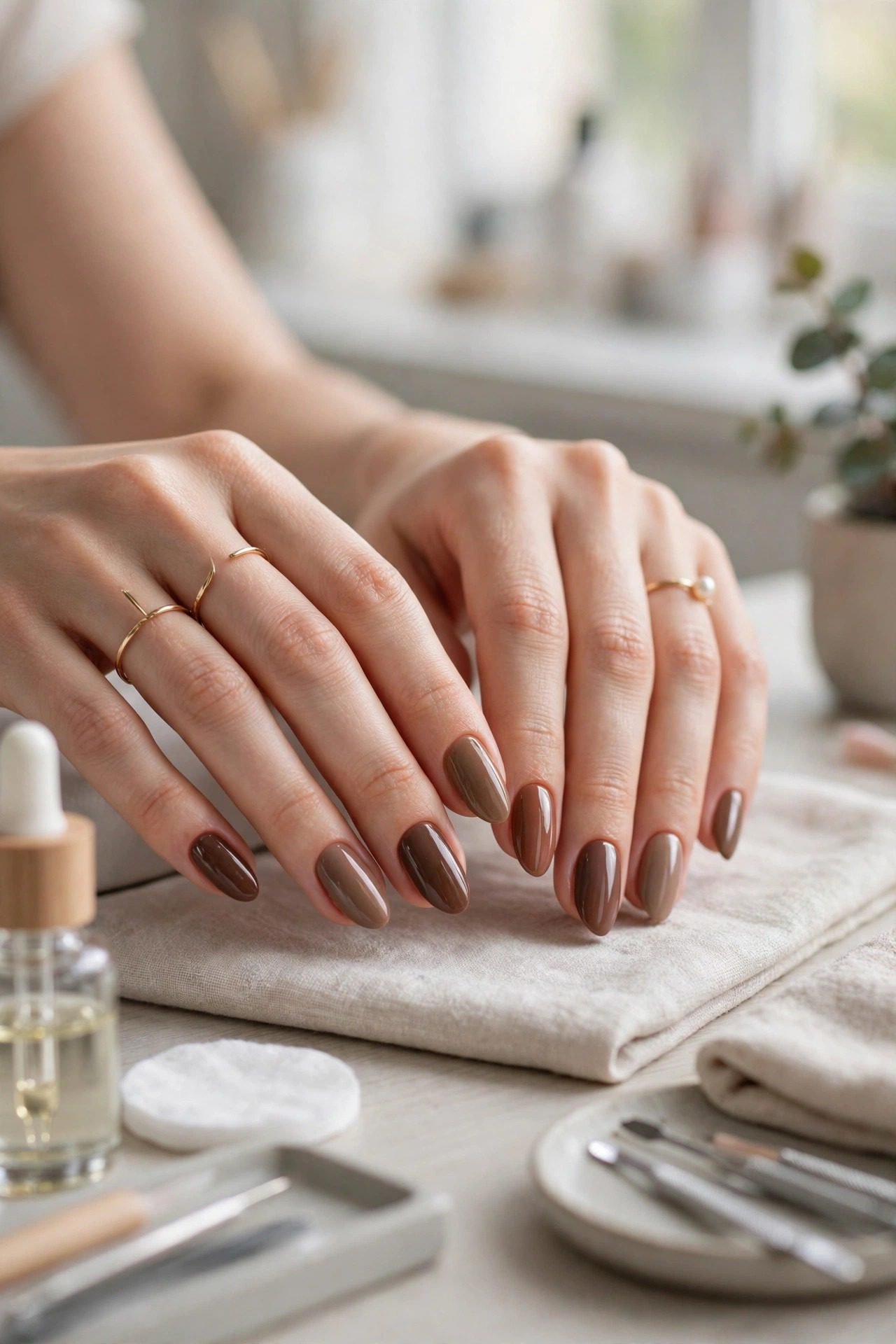 Why Brown Nails Are the New Nude