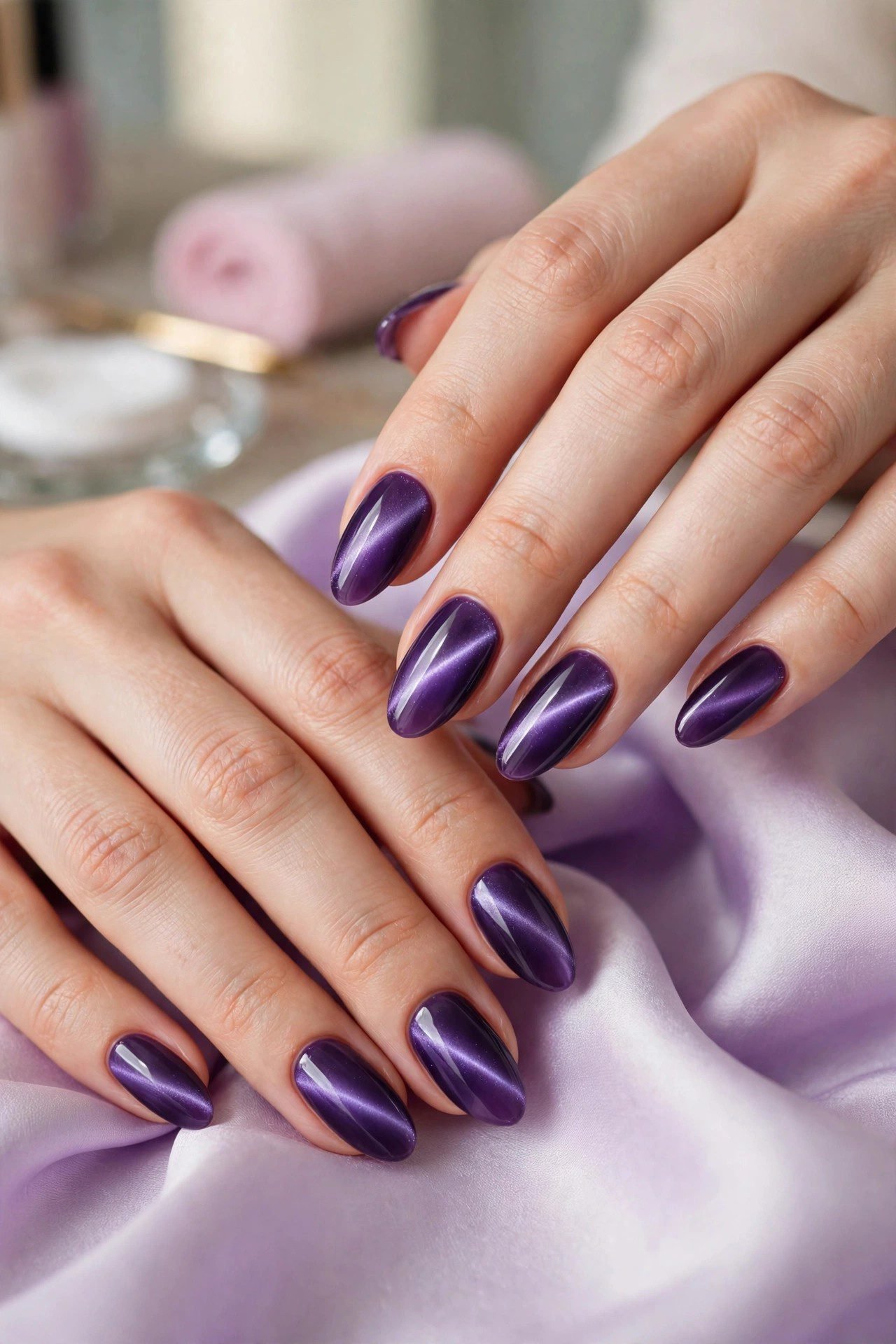 Amethyst Cat-Eye