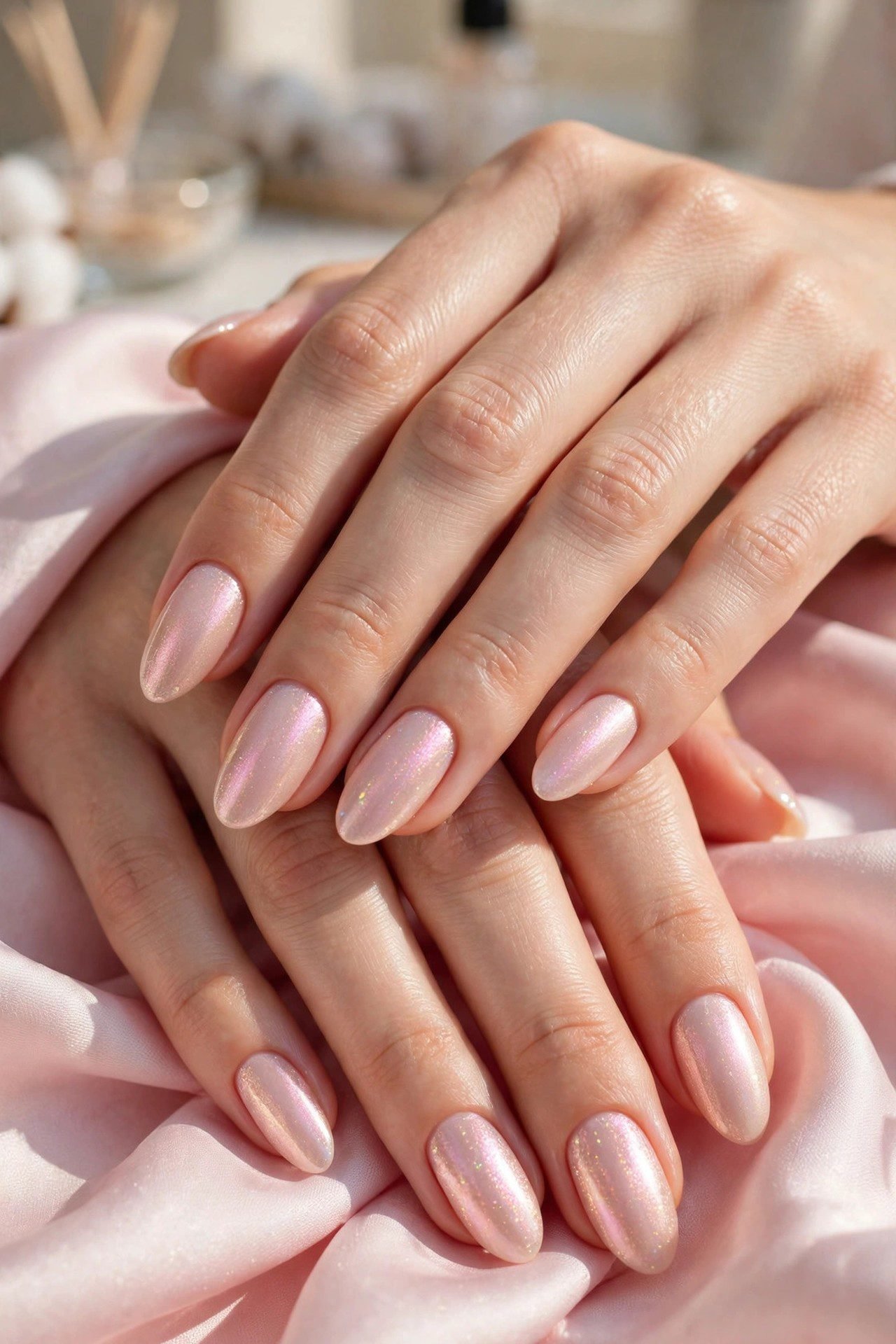 Shell Pink Shimmer
