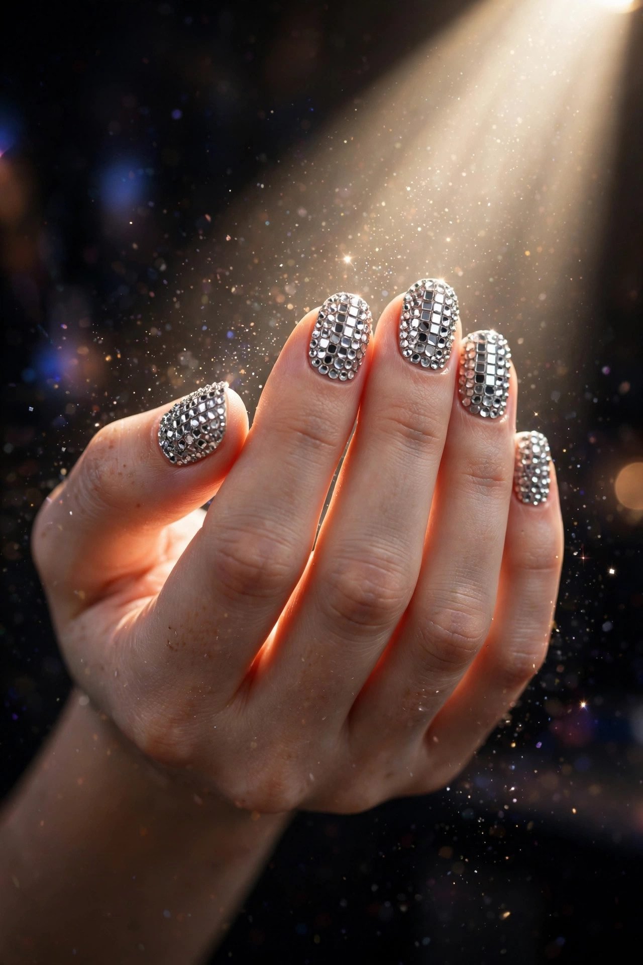 The Disco Ball Nail