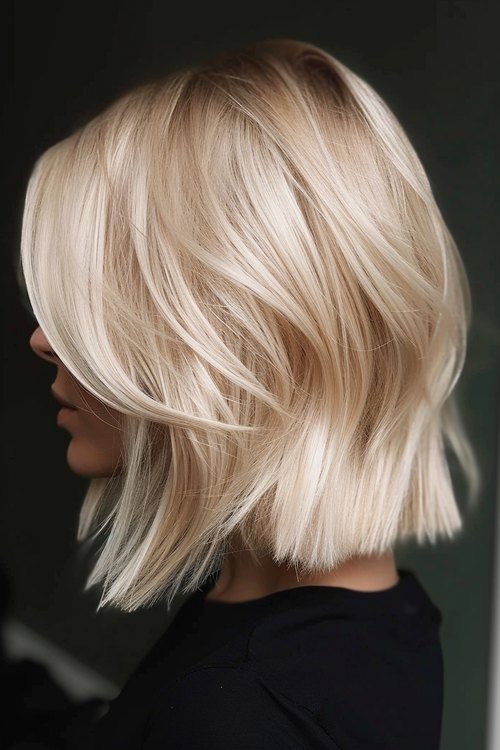 Wavy & Curly Long Bobs