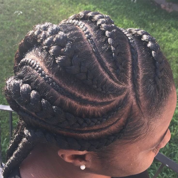 10. Jumbo Ghana Cornrows
