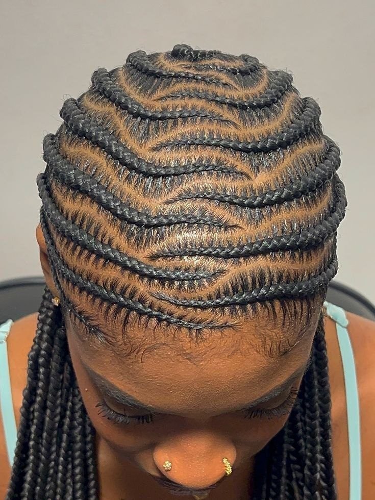 Cornrow Updo Hairstyles