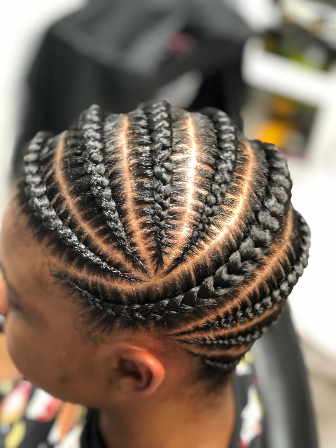 13. The Cornrow Crown