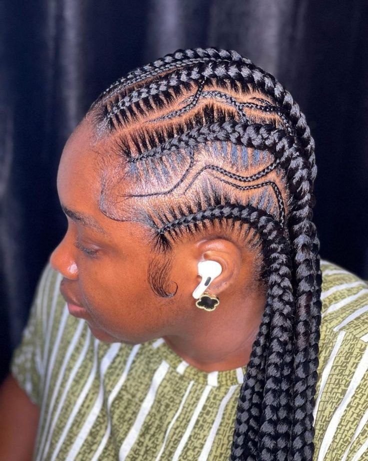 18. The Cornrow Mohawk