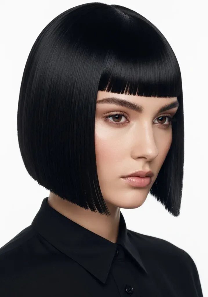 20. The Sleek Space Buns