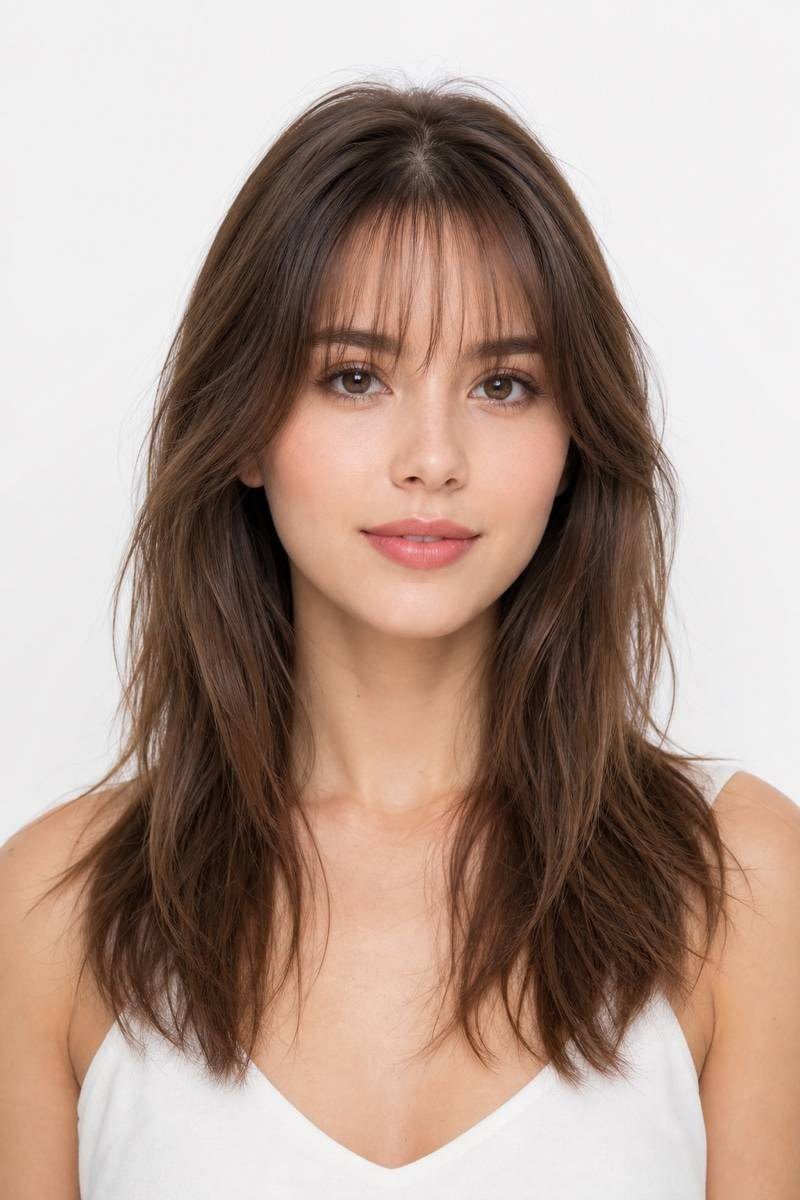 Side-Swept & Face-Framing Bangs