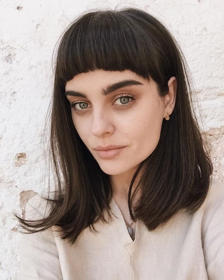 10. The Choppy Side Bang