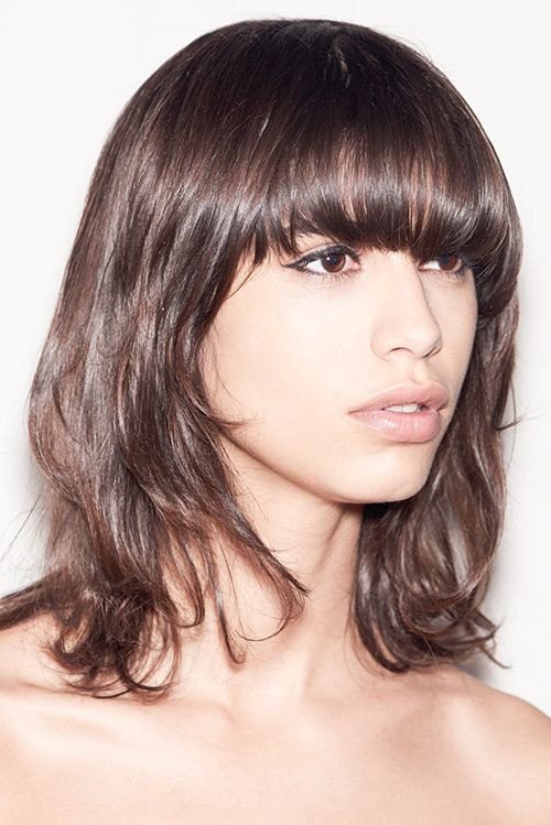 11. The Side-Swept Bang with Layers