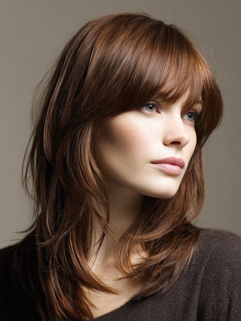 14. The Wolf Cut Bangs